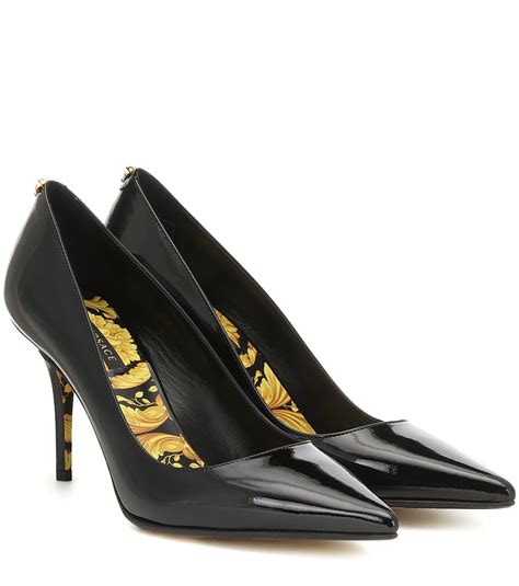 versace patent leather pumps|versace pumps heels.